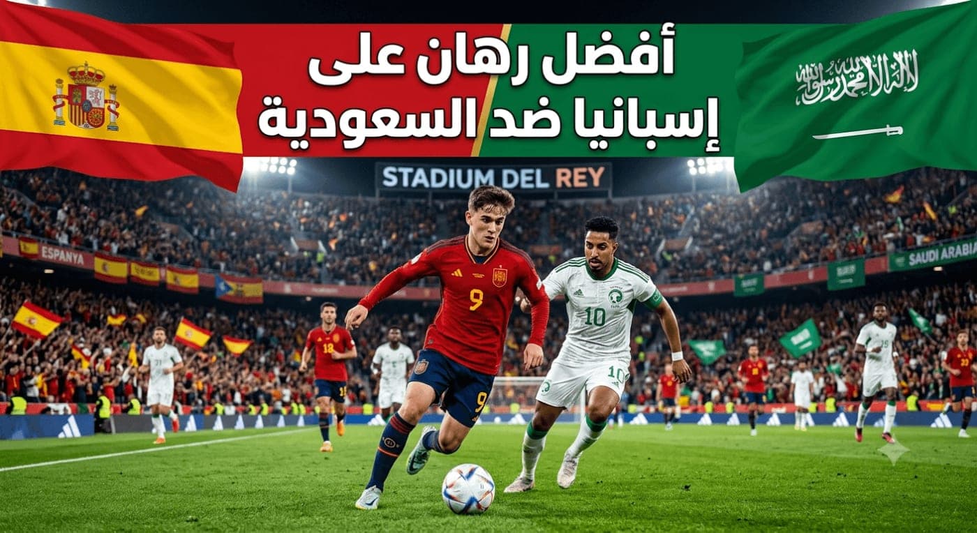 أفضل رهان على إسبانيا ضد السعودية